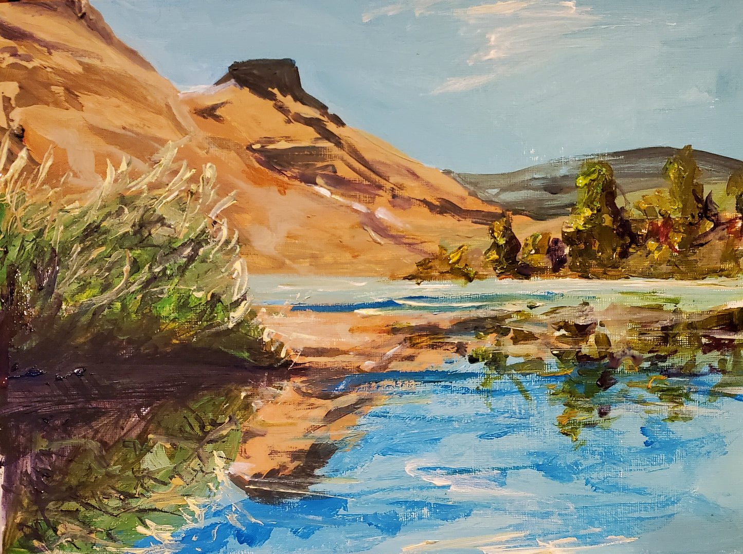 Trout Creek over the Deschutes River