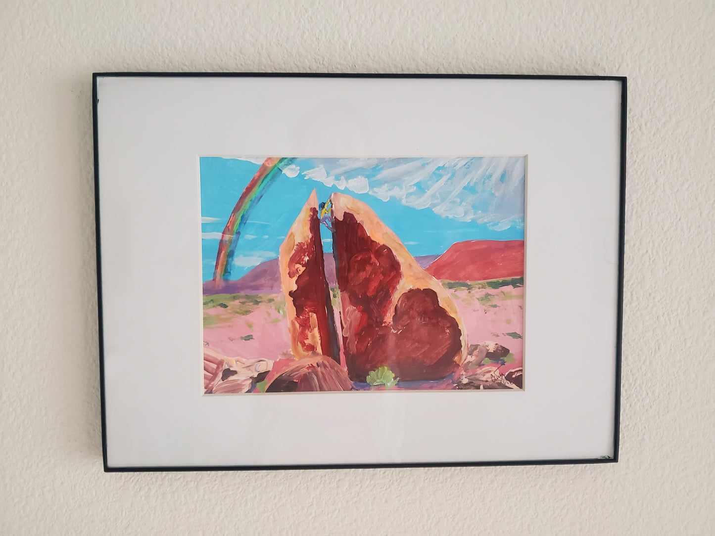 Plumber's Pride - Matted and Framed