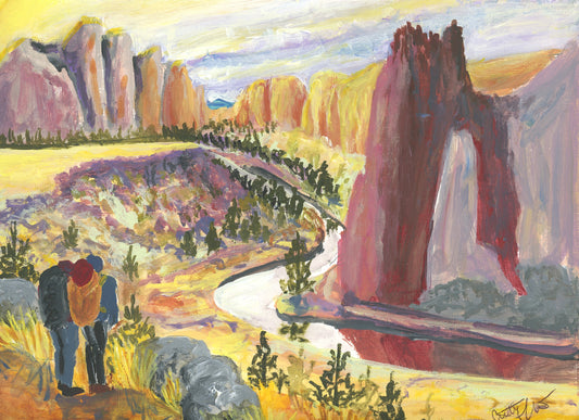 Smith Rock Fall View