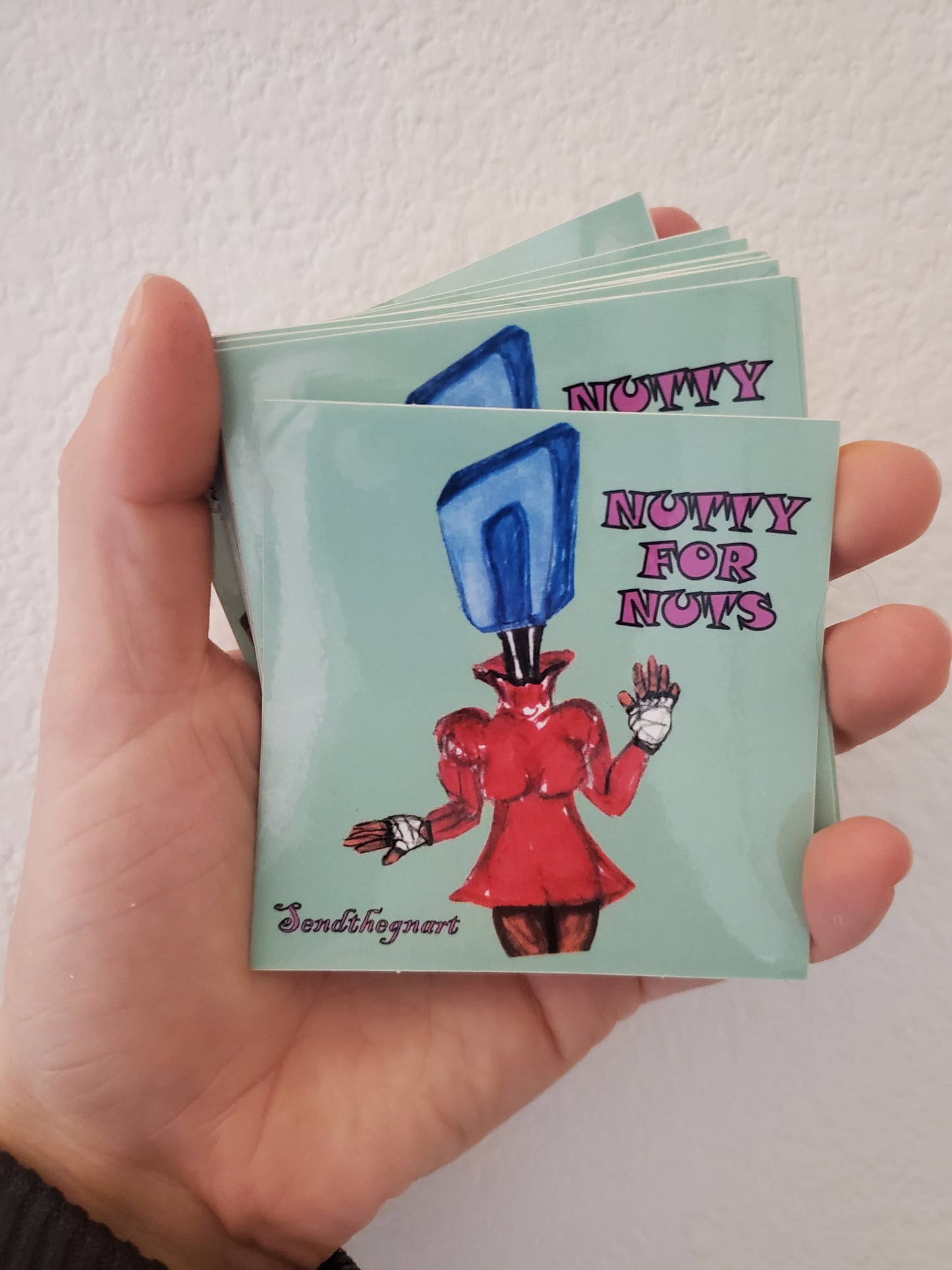 Nutty for Nuts Sticker